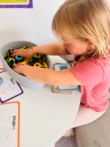 Flashcards & Abc Magnetic Letters
