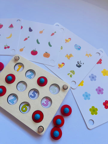 Memory game - Creative mindz - busy bags for busy kids 
