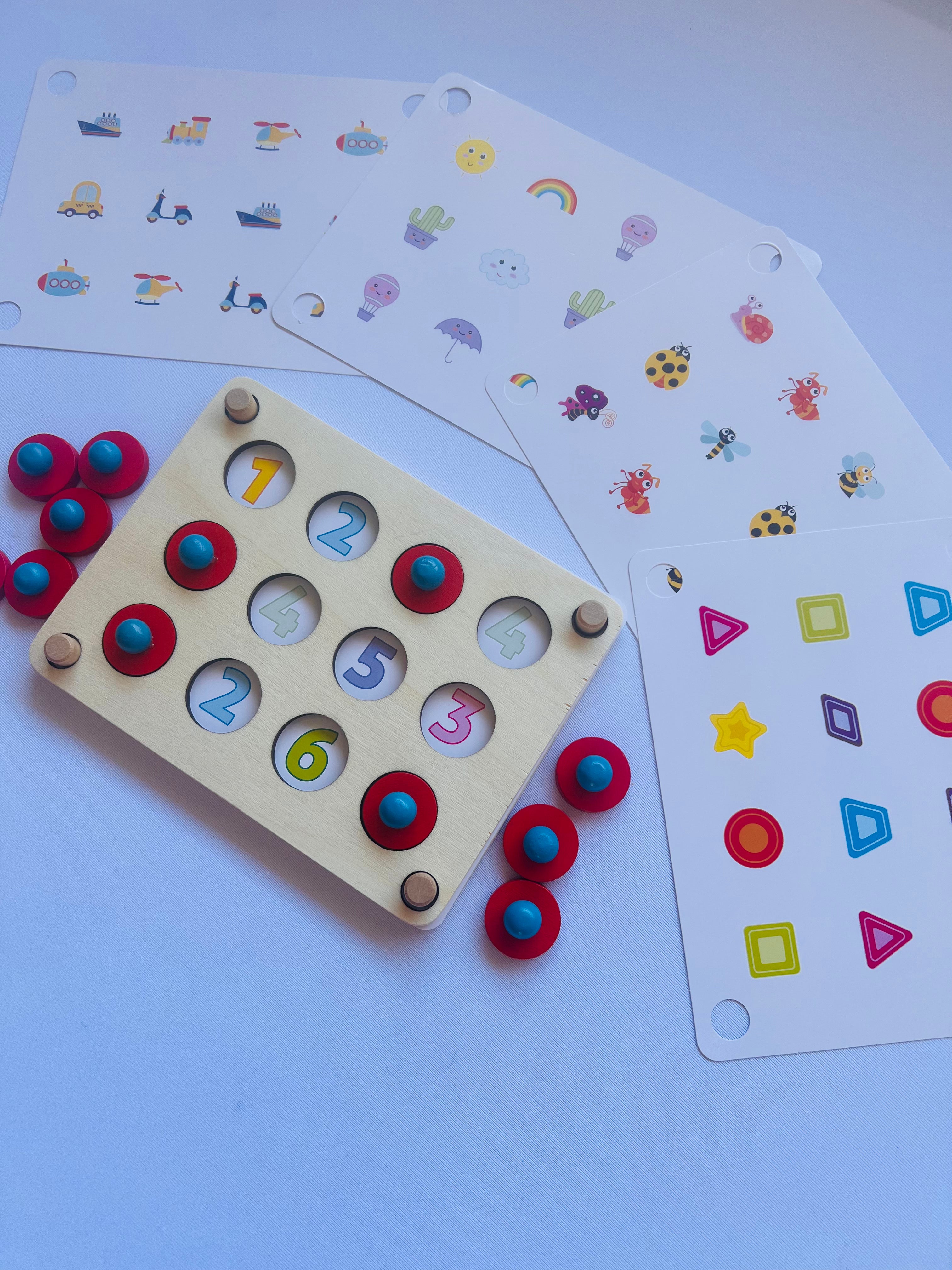 Memory game - Creative mindz - busy bags for busy kids 